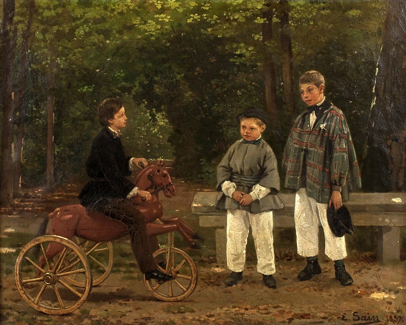 Il cavallo a rotelle